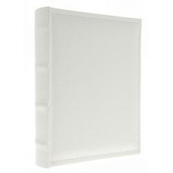 Album KD6850 White - 15 x 21 cm, szyty, z miejscem na opis