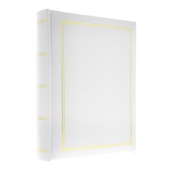 Album B5750 Classic Biały - 13 x 18 cm, szyty, z miejscem na opis