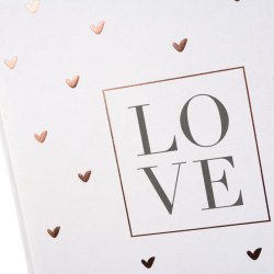 Gldbuch Gldbuch 08080 Love 60 white parchment pages