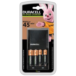 Ładowarka Duracell CEF14 + Akumulatorki 2AA + 2AAA
