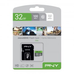 Karta SD micro 16 GB PNY + adapter