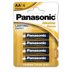 Panasonic LR-6  Alkaline Power 4 pcs