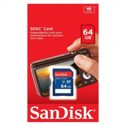 Card SD 64 GB Sandisk Ultra 100 MB/s