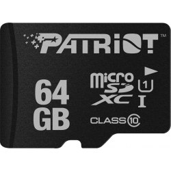 Karta SD micro 64 GB Patriot UHS-I Class 10 - 80MB/s