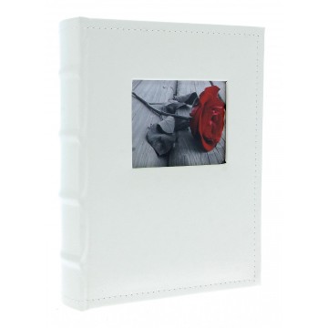 Album KD6850 White W - 15 x 21 cm, szyty, z miejscem na opis