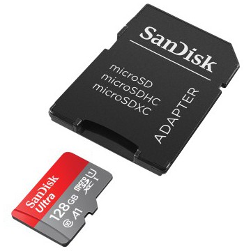 Card SD micro 16 GB SanDisk ULTRA microSDXC 64 GB 120MB/s A1 Cl.10 UHS-I + ADAPTER