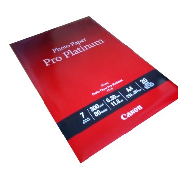 Paper photo glossy  Canon PT101 21 x 30  300 gr. 20 ark.