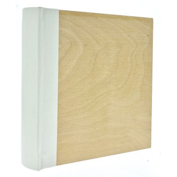 Album KD46200 Wood White 10x15 cm szyty z miejscem na opis