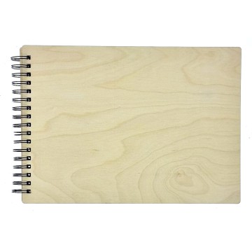 Album drewniany SPLH30 Ply Wood  60 str. kremowe strony