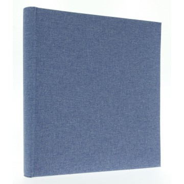 DBCL30 Linen Blue 60 black parchment pages