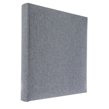 DBCL30 Linen Grey 60 black parchment pages