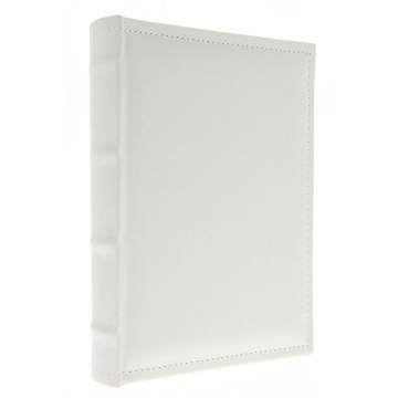 Album KD68100 White - sewed, with description, 15 x 21 cm