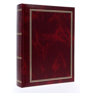 Album B6850 Classic Burgundy 15x21 cm, szyty, z miejscem na opis