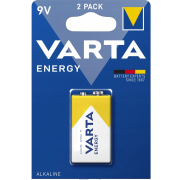 Bateria Varta 6LR61 9 V Energy