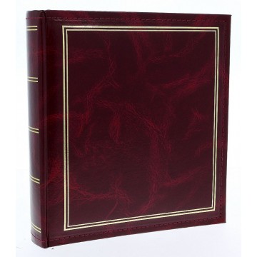 B46500 Classic Burgundy 10 x 15 cm, 500 pictures, sewed, with desciption