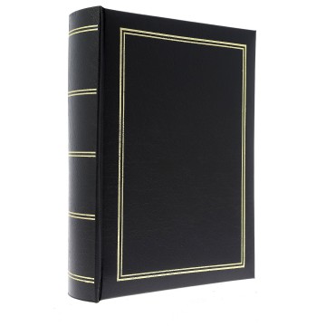 Album B5750 Classic Black - 13 x 18 cm, szyty, z miejscem na opis