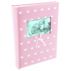 Album KD46100 Miracle Pink 10x15 cm, 100 zdjęć, szyty z miejscem na opis