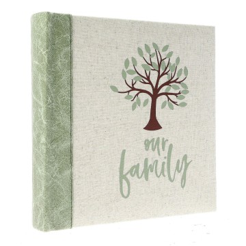 Photo album KD46200 Paint Green with description on the side