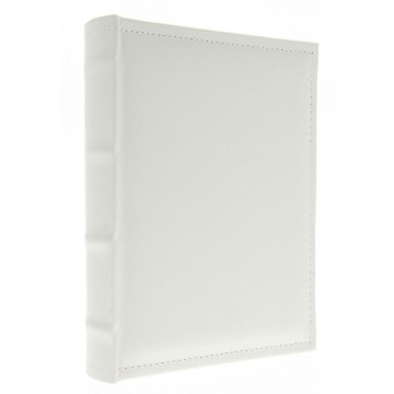 Photo Album KD57100 White 13 x 18 cm, sewed, with space for description