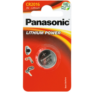 Panasonic battery CR2016 1 pcs