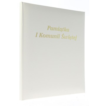 Album DBCS10 PK 20 str. pergaminowy białe strony Komunia