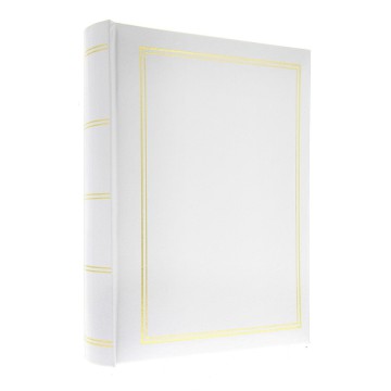 Photo album B46300 Classic White /3/ - sewed, with description, 3 pictures/page
