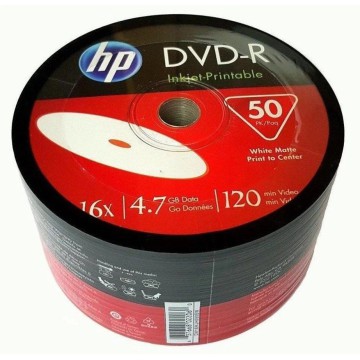 DVD-R HP 50 szt. szpindel do nadruku