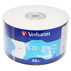 CD-R do nadruku Verbatim AZO szpindel  50szt. 43438